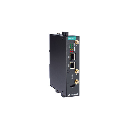 MOXA Arm-Based Wireless-Enabled Din-Rail Indust. Computer, Uc-8112A-Me-T-Lx UC-8112A-ME-T-LX